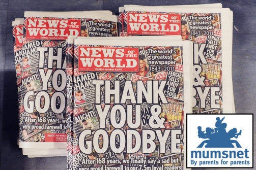 News of the World Closes In Scandal After 168 Years, London, Britain - 10 Jul 2011
